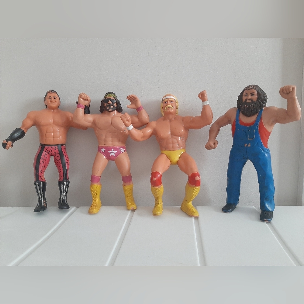 WWF wrestling figures